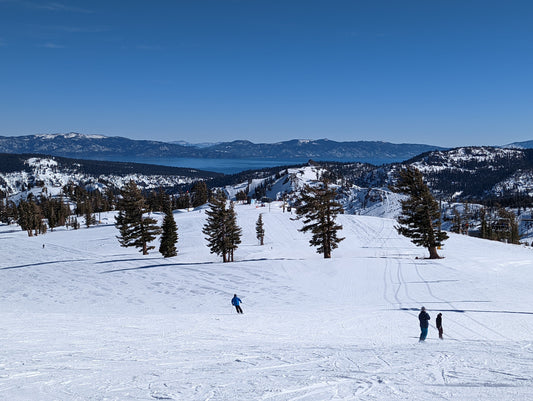 Palisades Tahoe overlooking Lake Tahoe