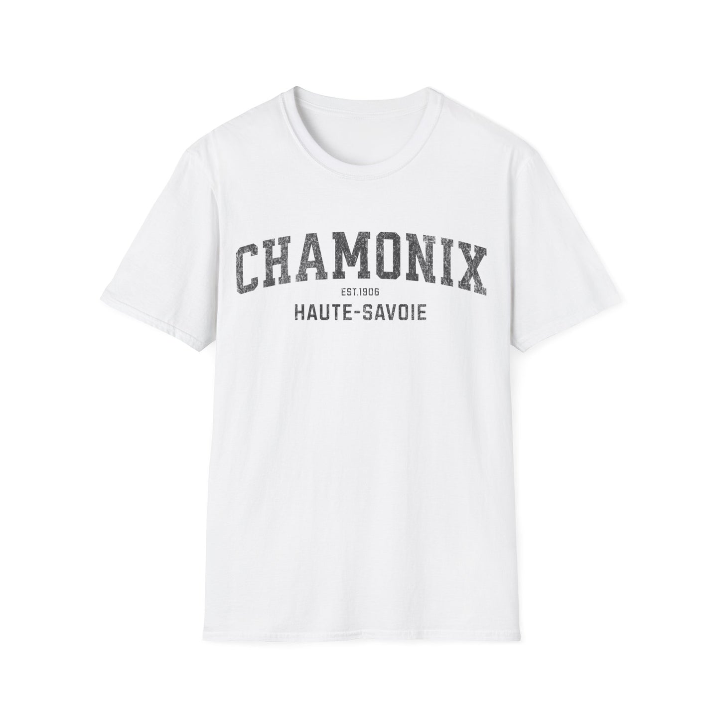 Chamonix Distressed Ski T-Shirt