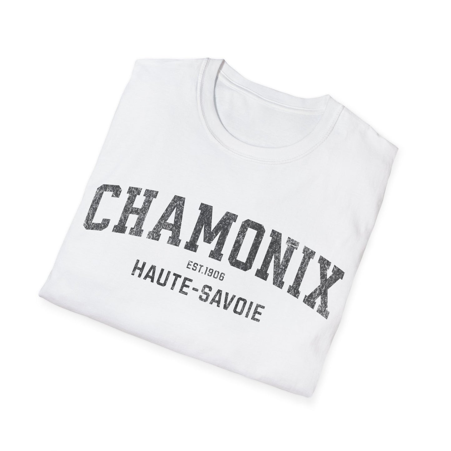 Chamonix Distressed Ski T-Shirt