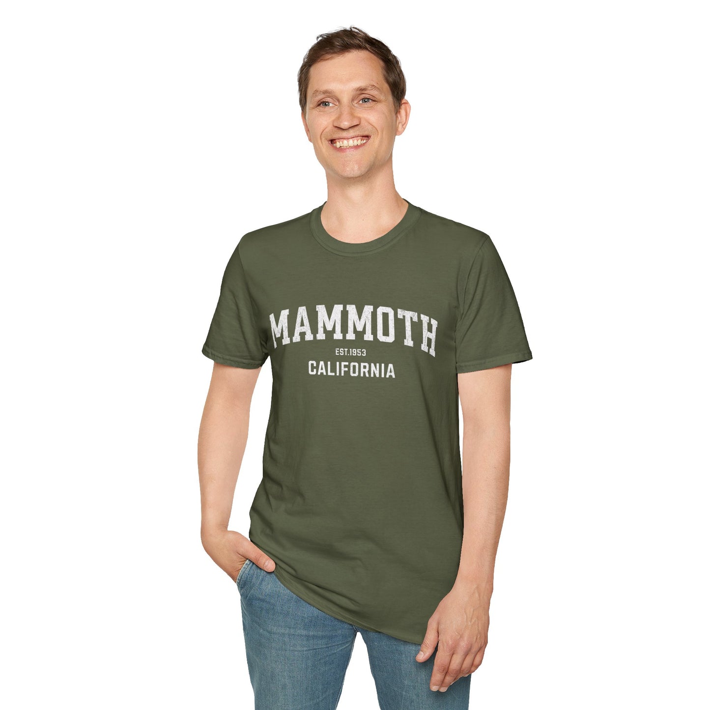 Mammoth Distressed Ski T-Shirt