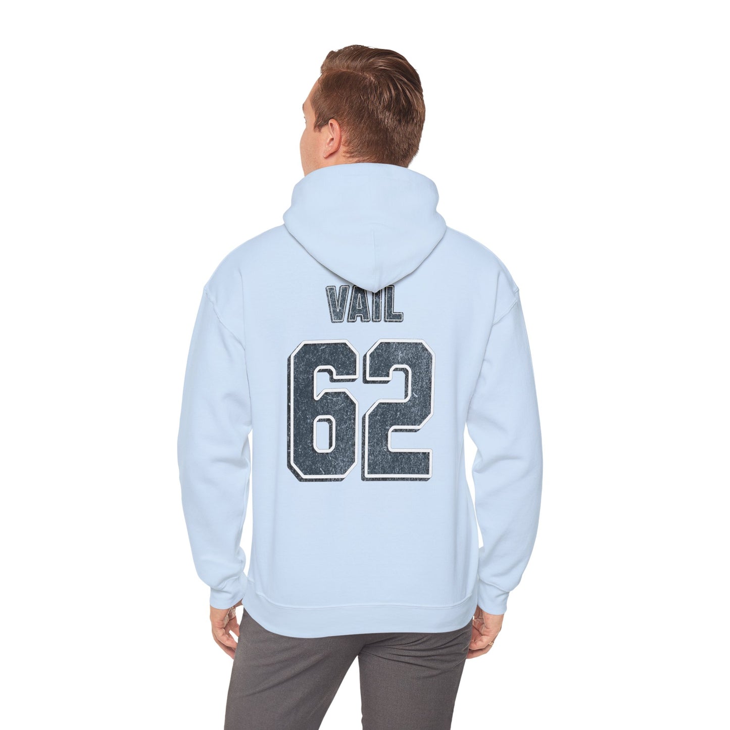 Vail 62 Skiing Unisex Hooded Sweatshirt