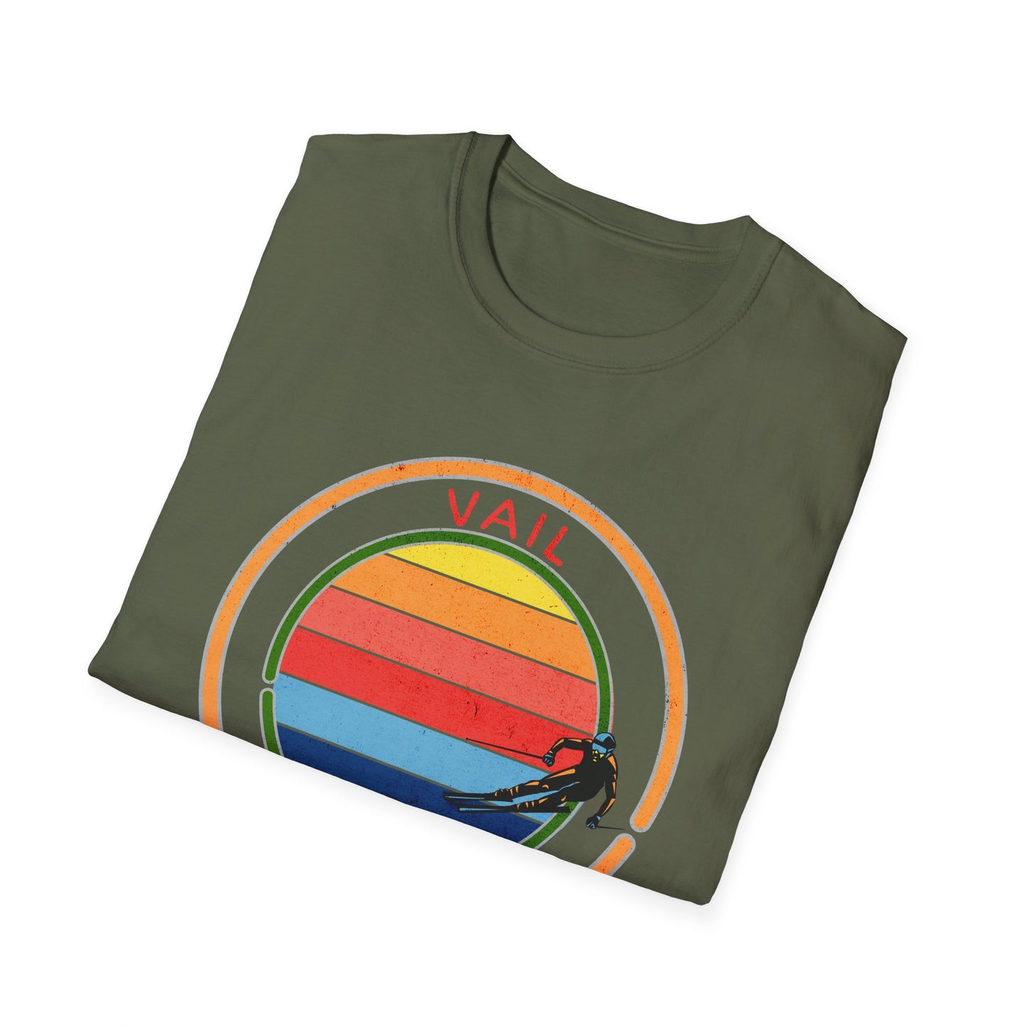 Vail Sun Skier T-Shirt