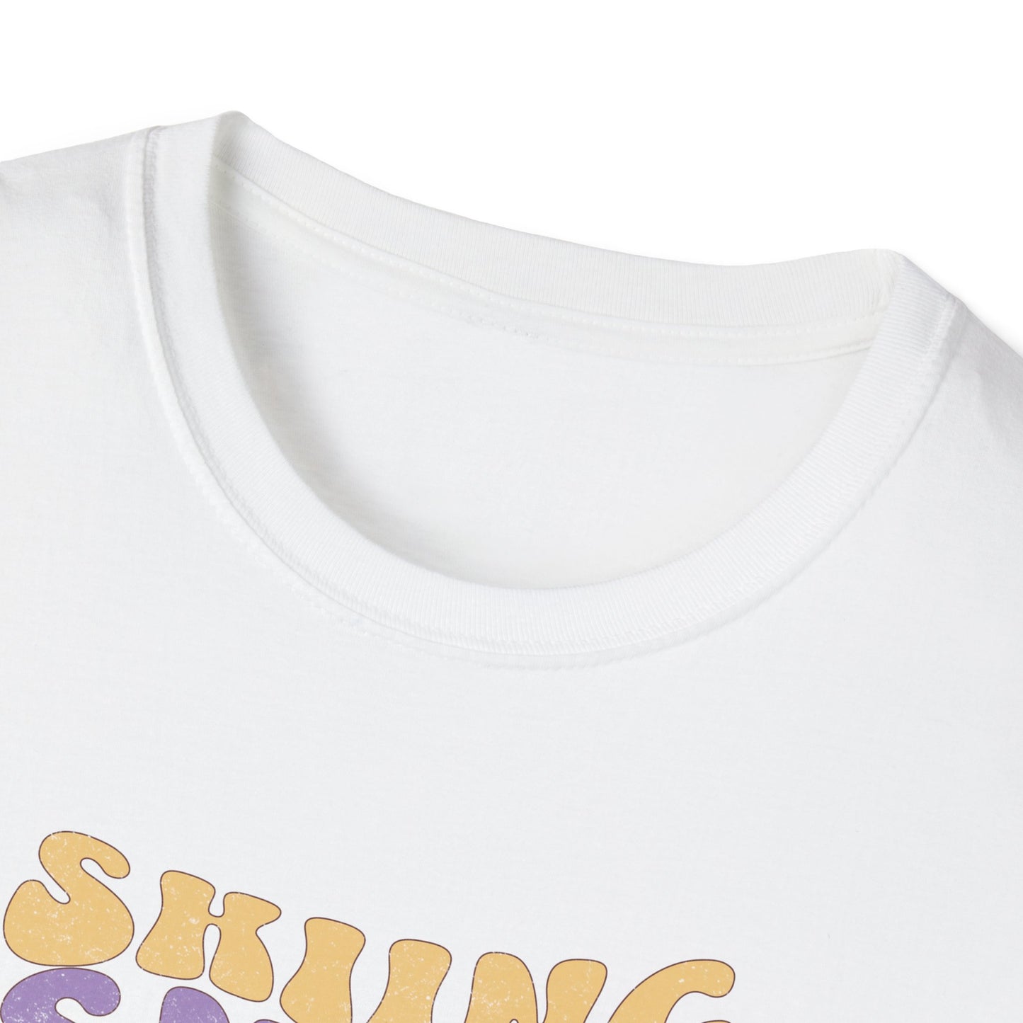 Skiing Snow Fun Softstyle T-Shirt