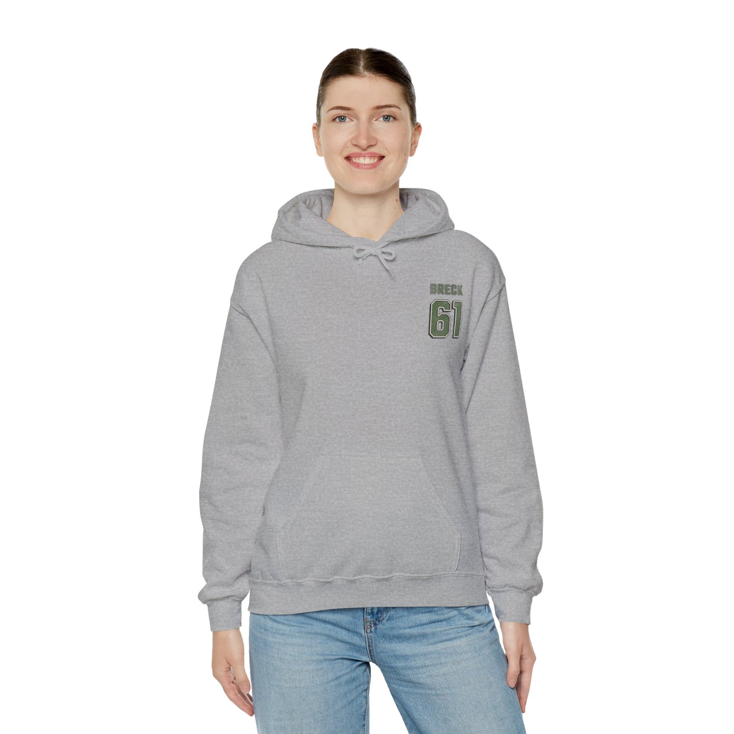 Breckenridge 61 Skiing Unisex Hooded Sweatshirt