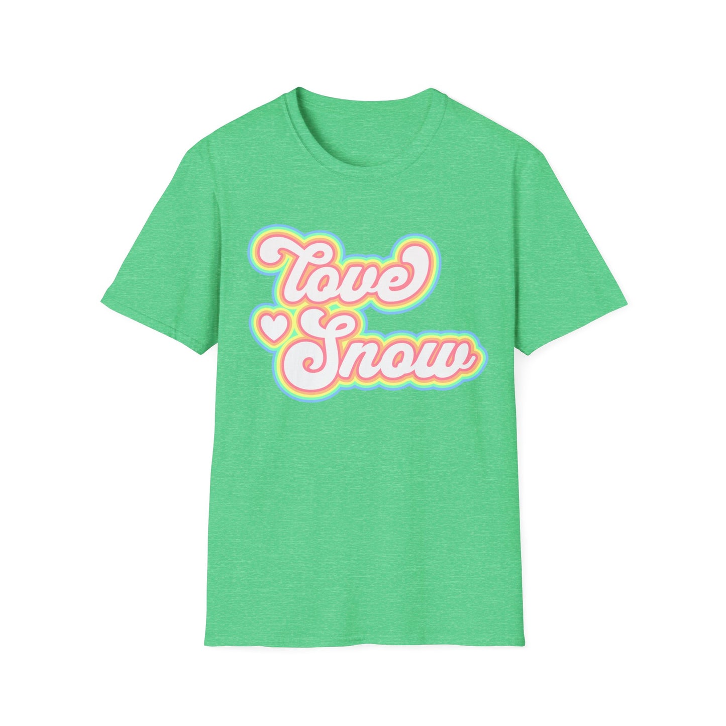 Love Snow Fun Softstyle T-Shirt