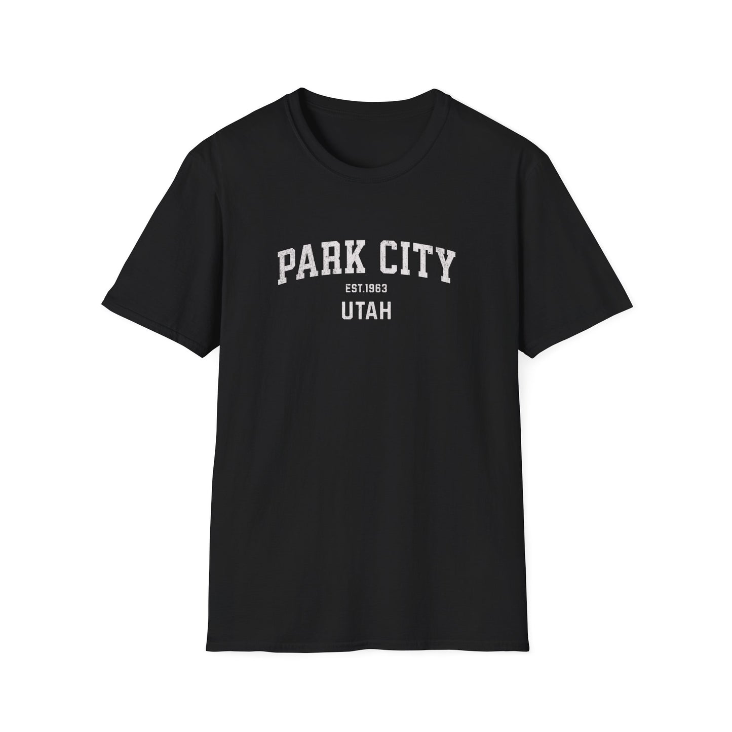 Park City Distressed Ski T-Shirt