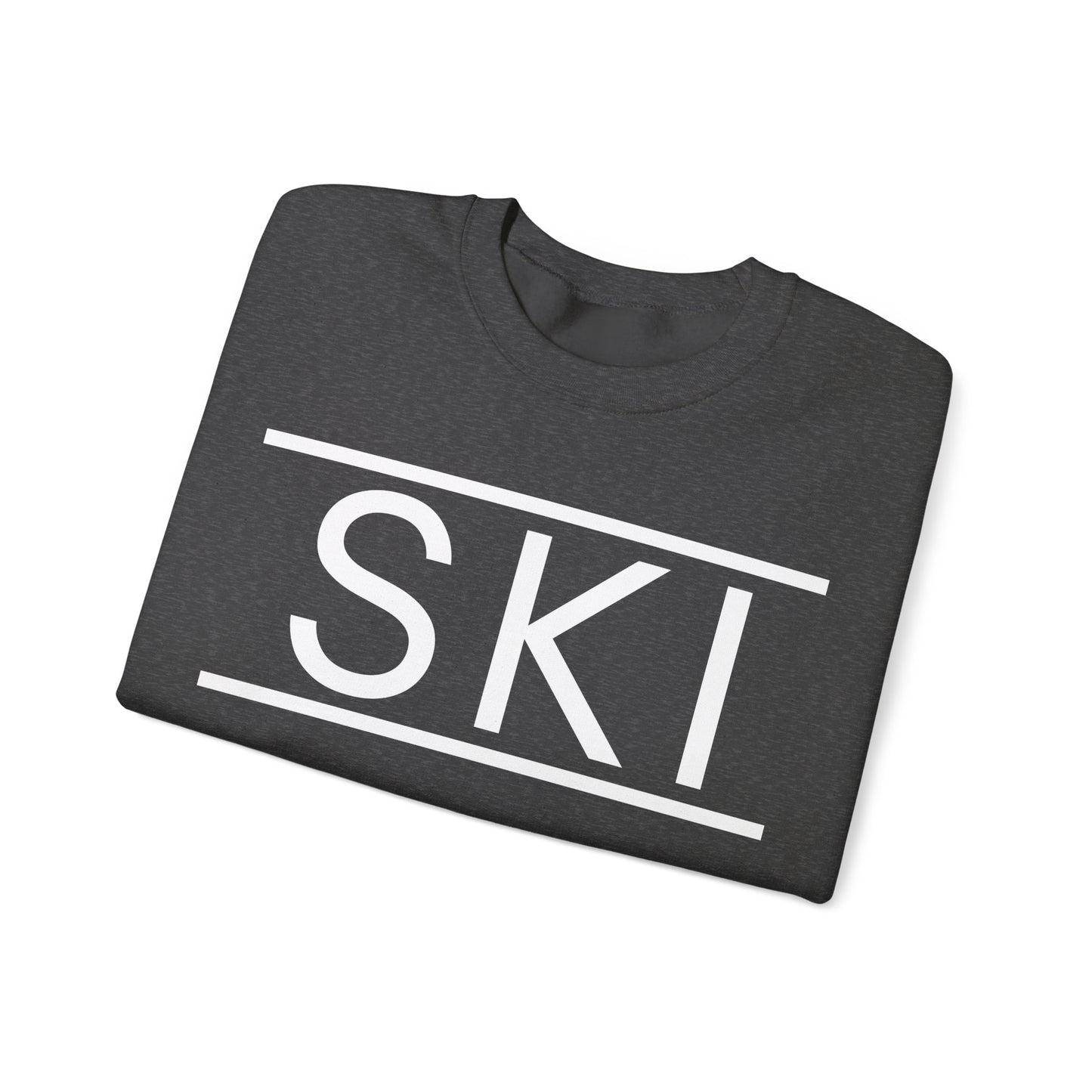 SKI Classic Snow White Crewneck Sweatshirt