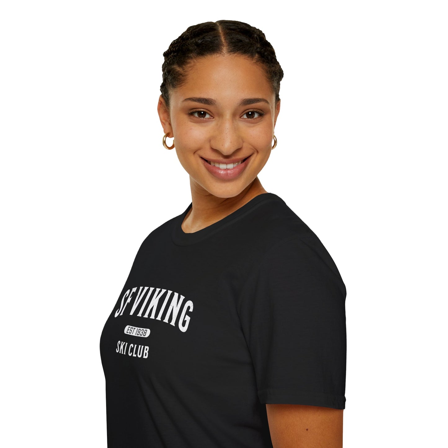 SF Viking Ski Club Distressed T-Shirt
