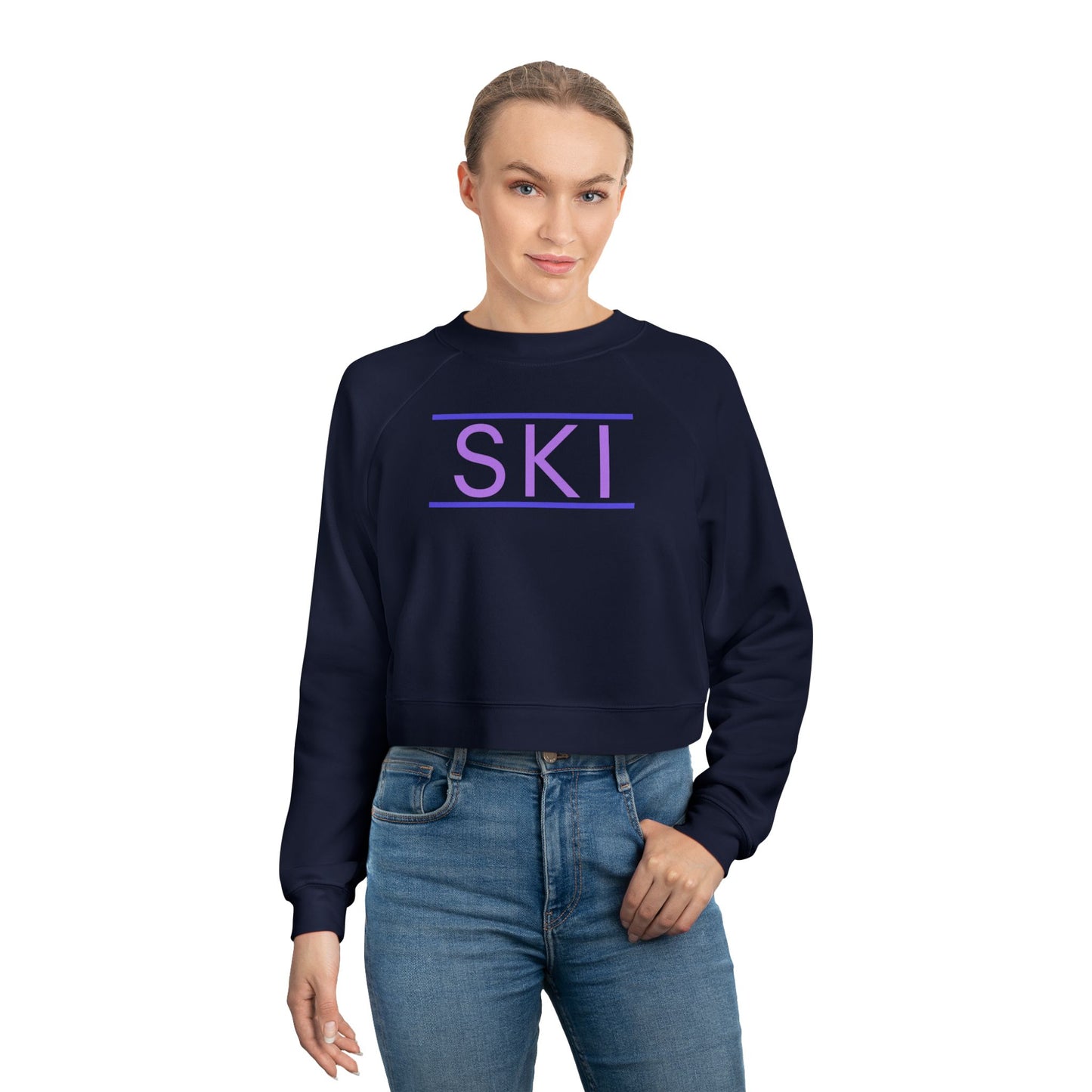 SKI Classic Crop Sweatshirt