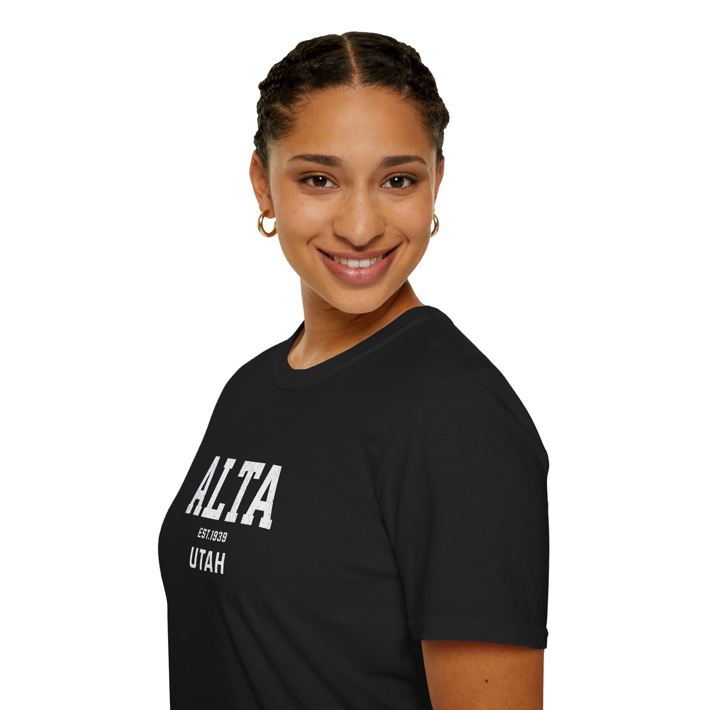 Alta Distressed Ski T-Shirt