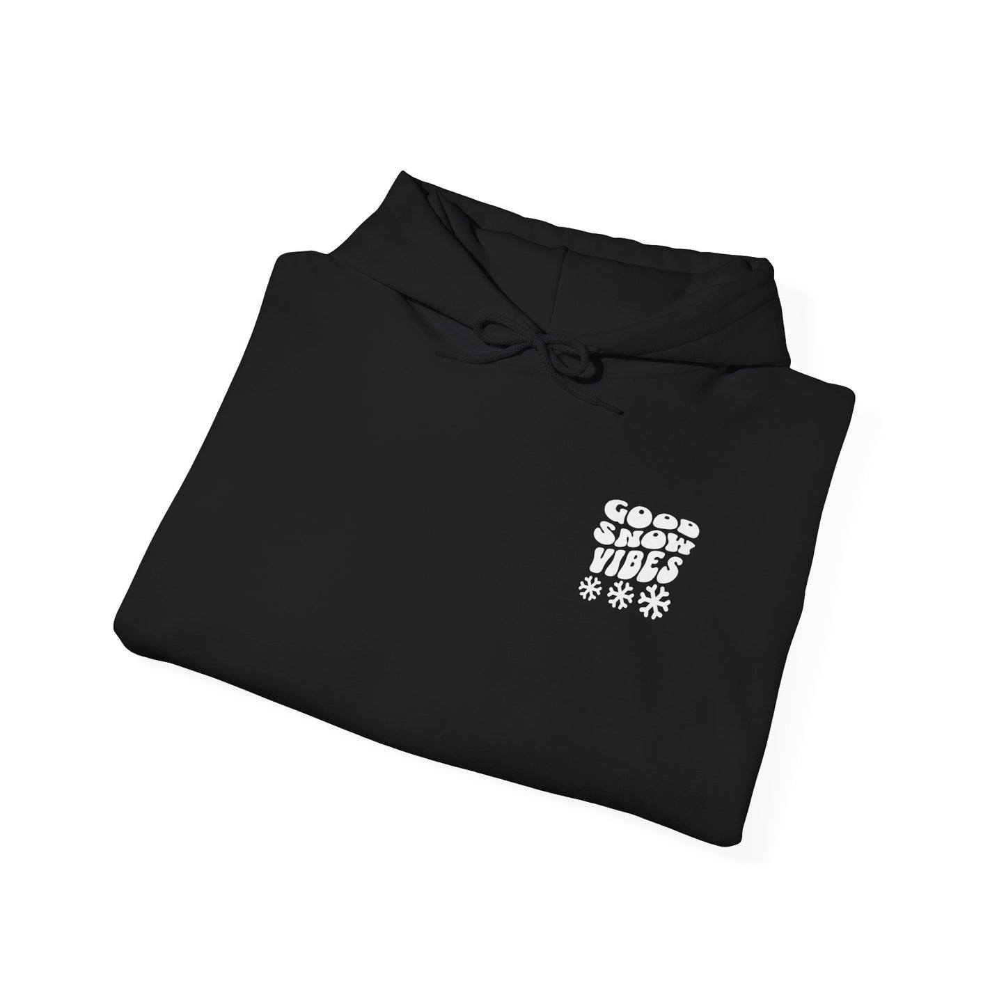 Good Snow Vibes Fun Skiing Unisex Hooded Sweatshirt