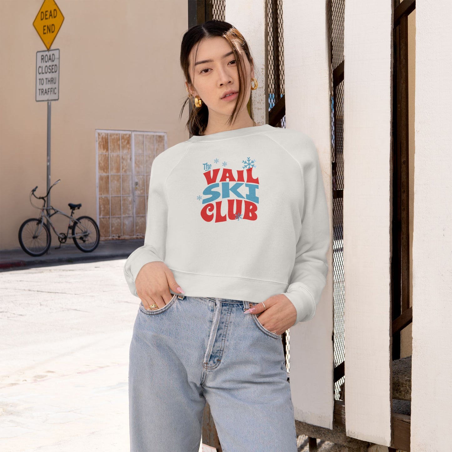 Vail Women's Cropped Fun Fleece Pullover