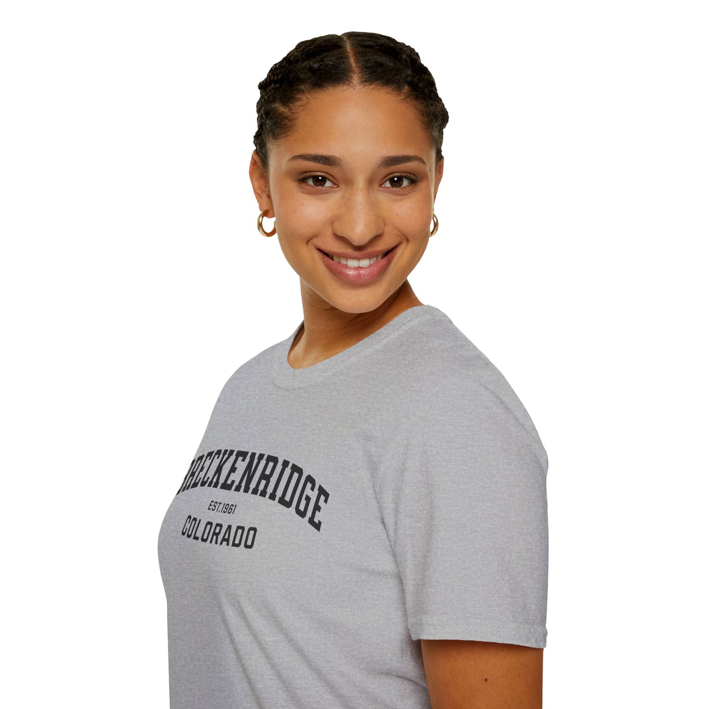 Breckenridge Distressed Ski T-Shirt