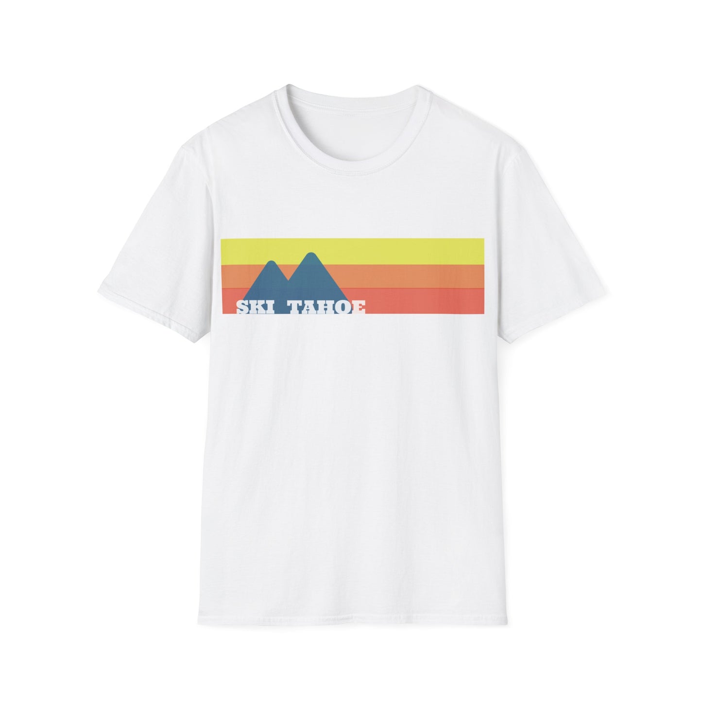 Ski Tahoe Softstyle T-Shirt