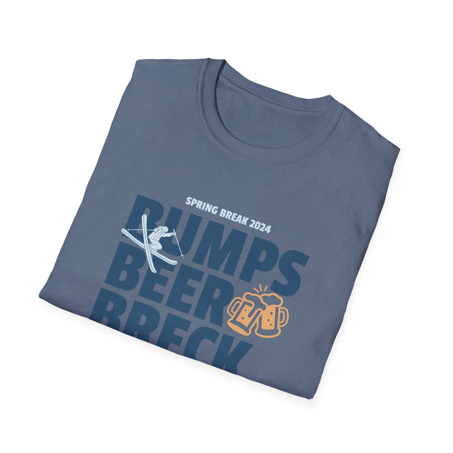 Breckenridge Bumps Beers Spring Break Ski T-Shirt
