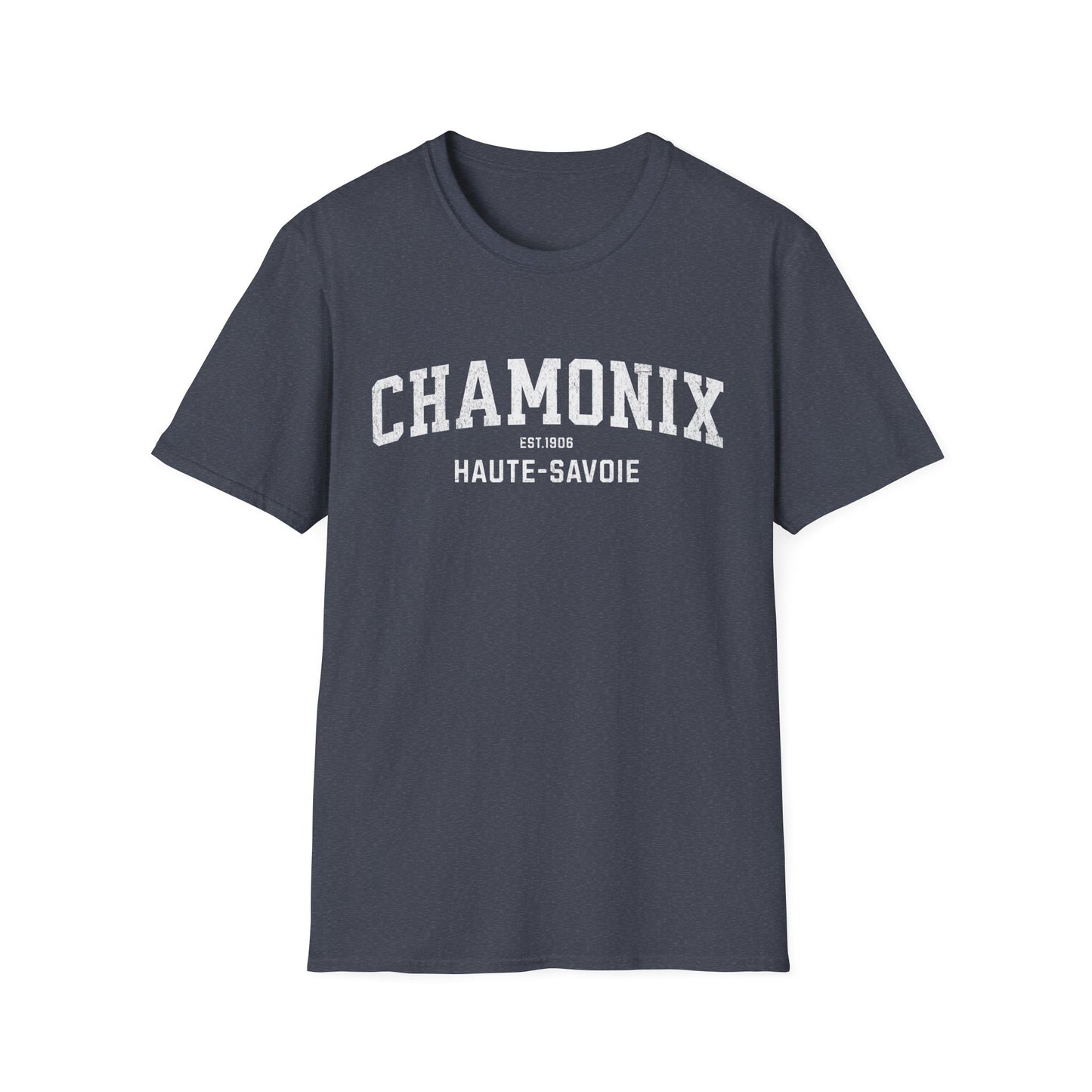 Chamonix Distressed Ski T-Shirt