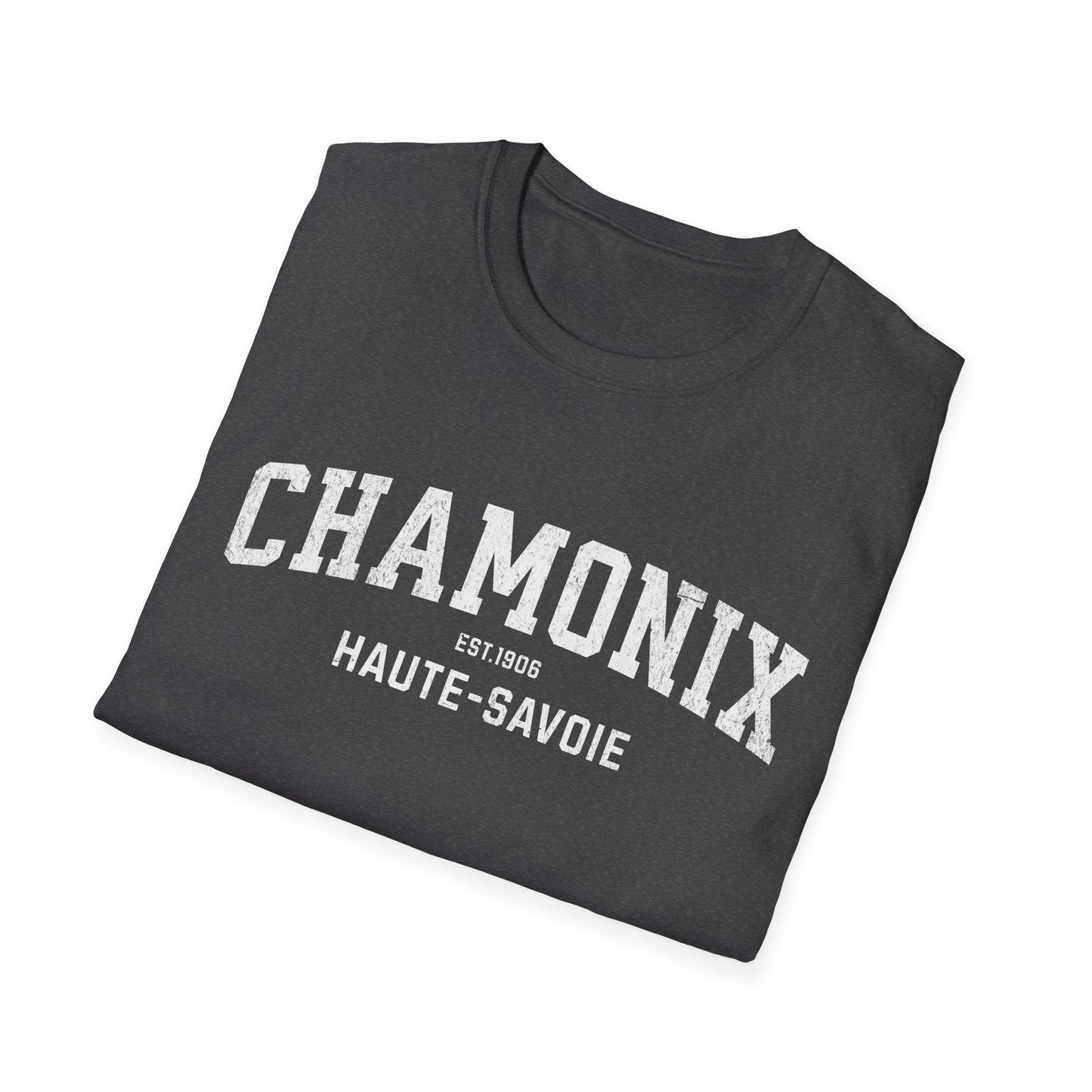 Chamonix Distressed Ski T-Shirt