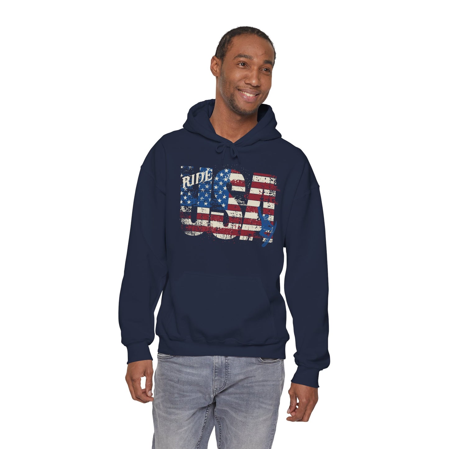 Snowboarding USA Hooded Sweatshirt