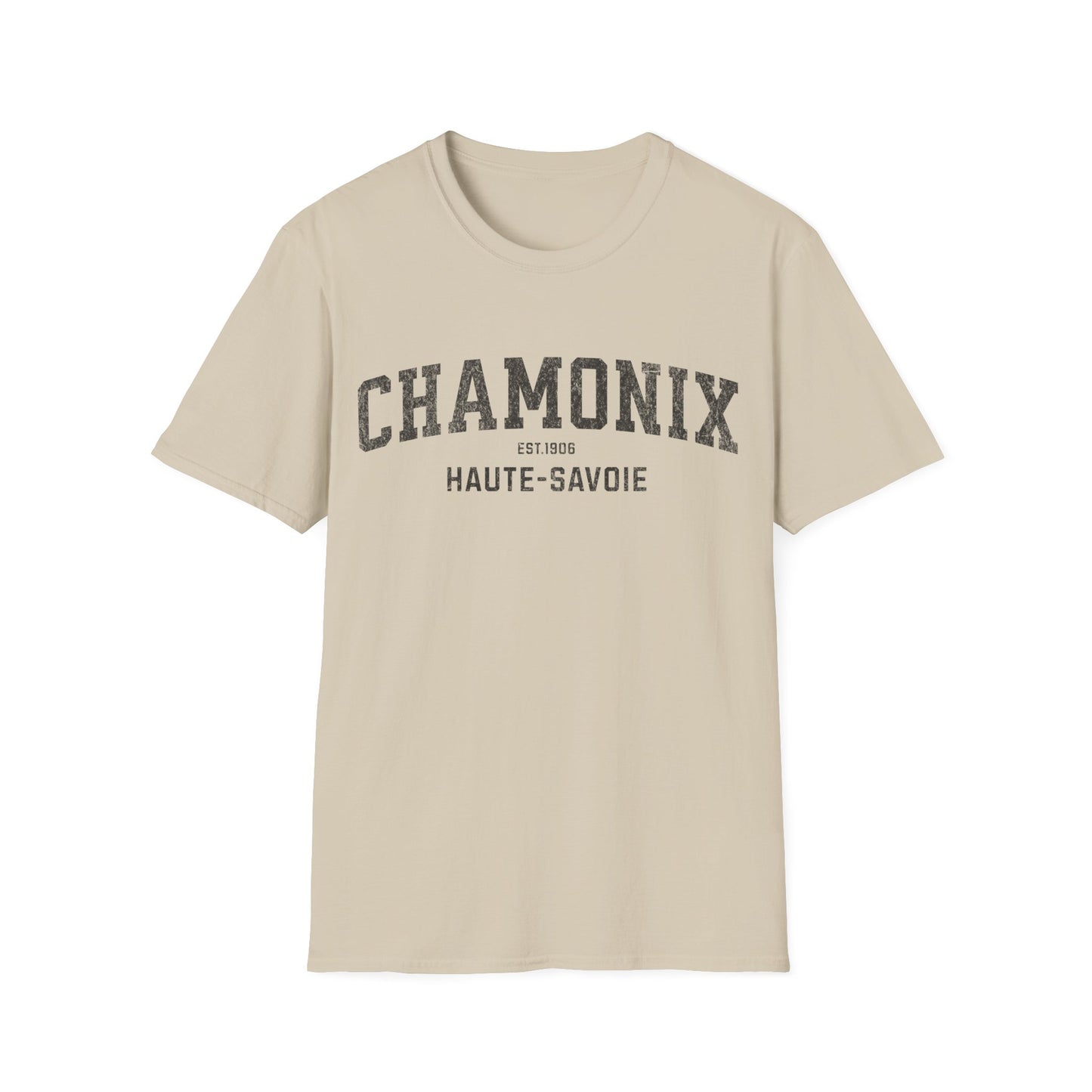 Chamonix Distressed Ski T-Shirt