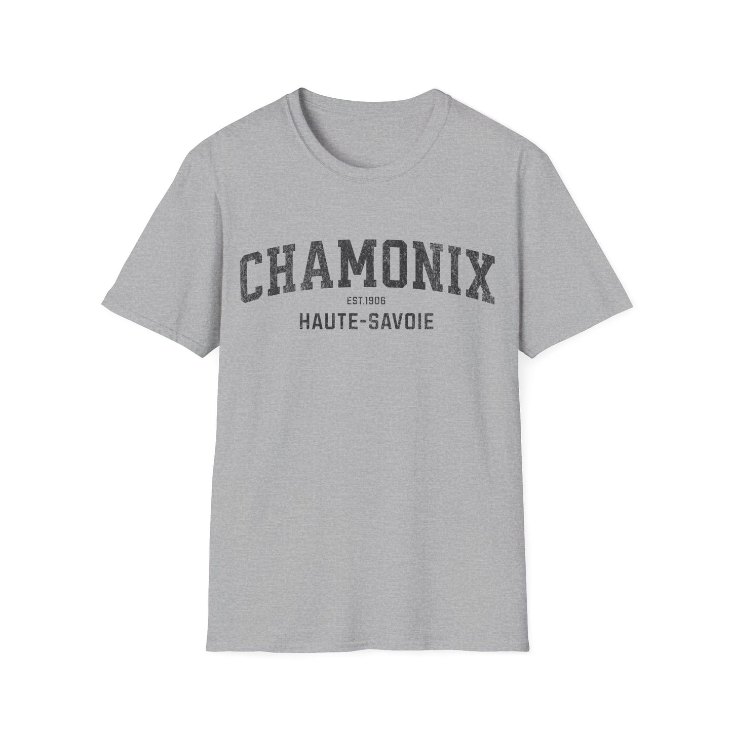 Chamonix Distressed Ski T-Shirt