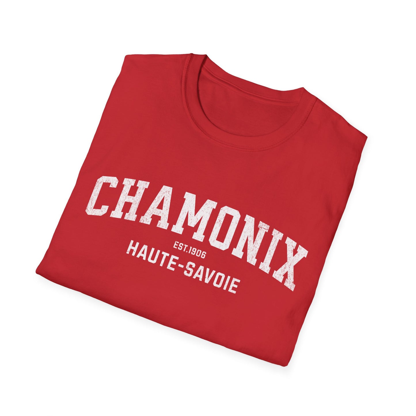 Chamonix Distressed Ski T-Shirt
