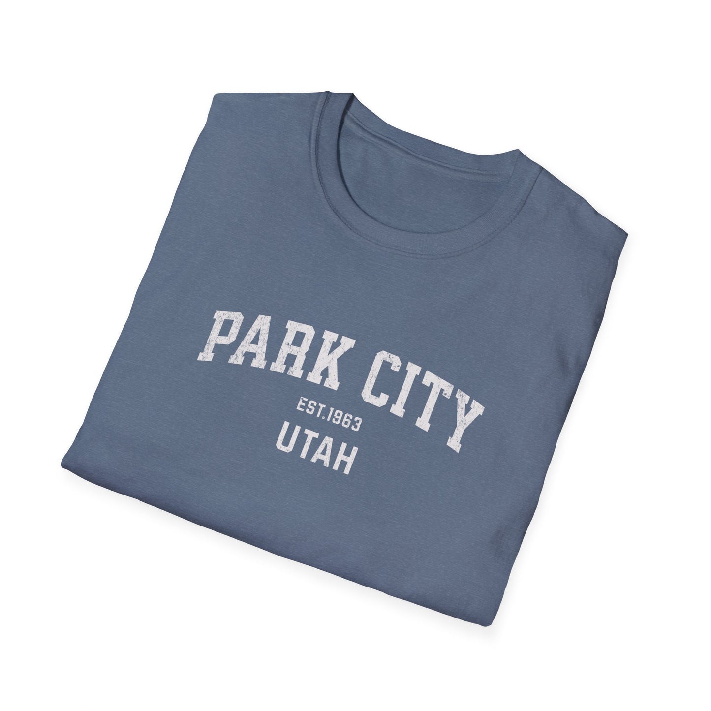 Park City Distressed Ski T-Shirt