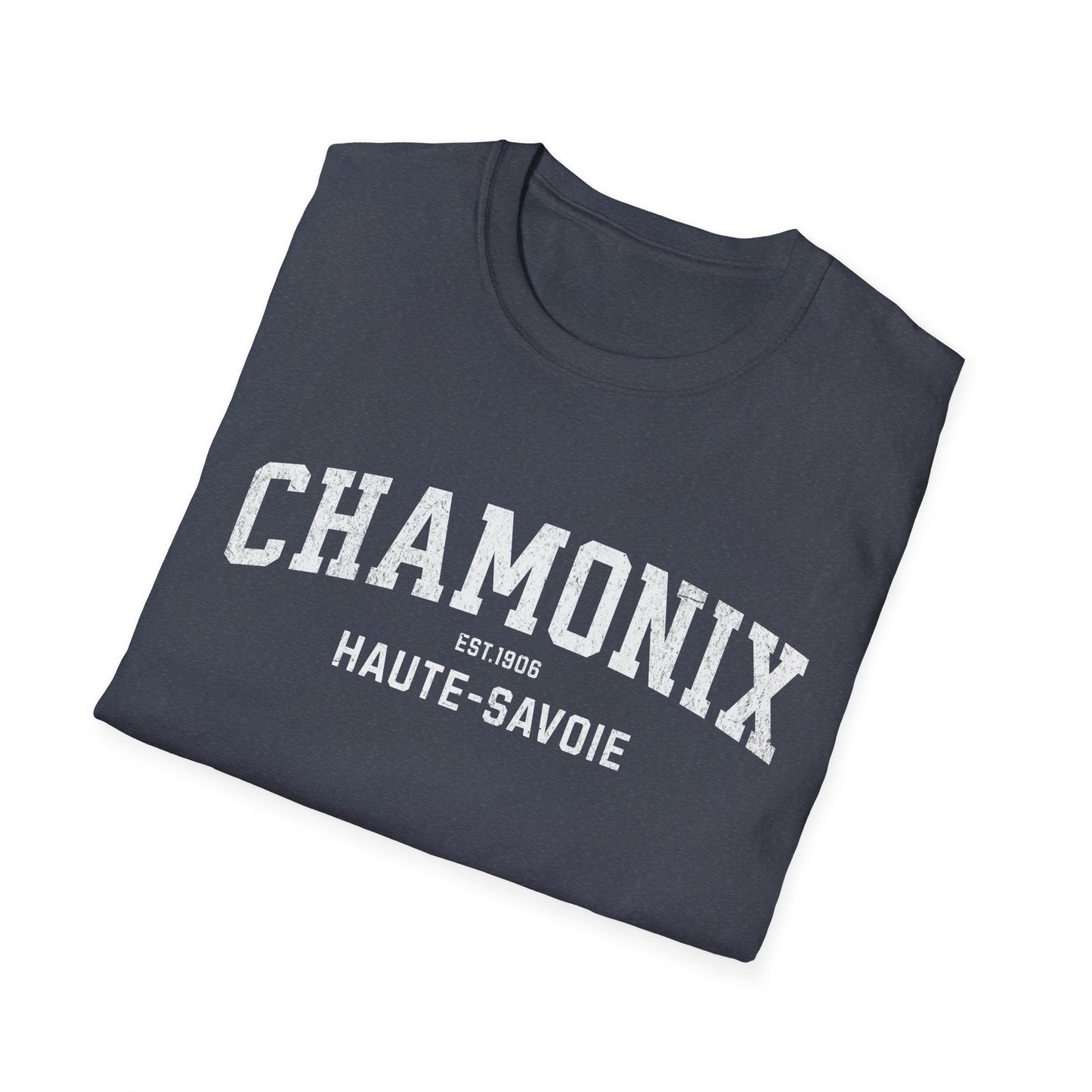 Chamonix Distressed Ski T-Shirt
