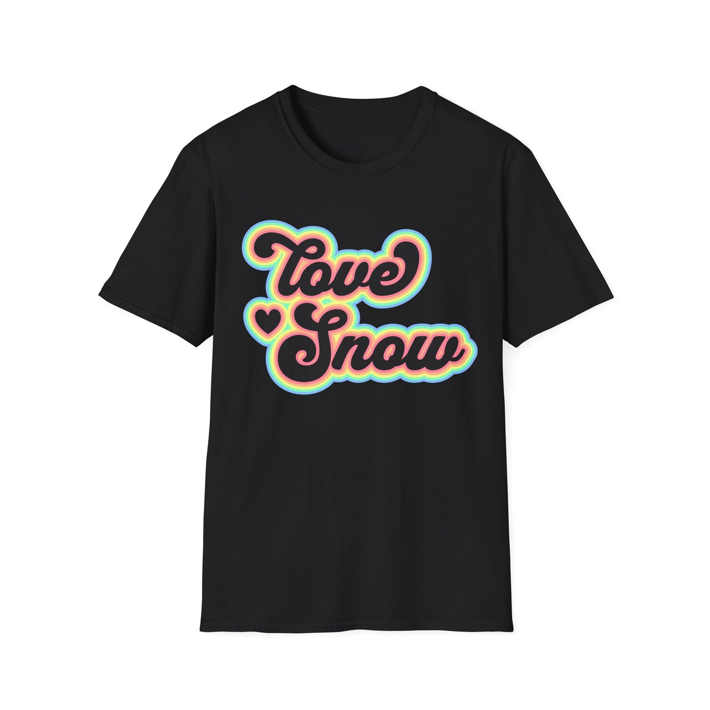 Love Snow Fun Softstyle T-Shirt
