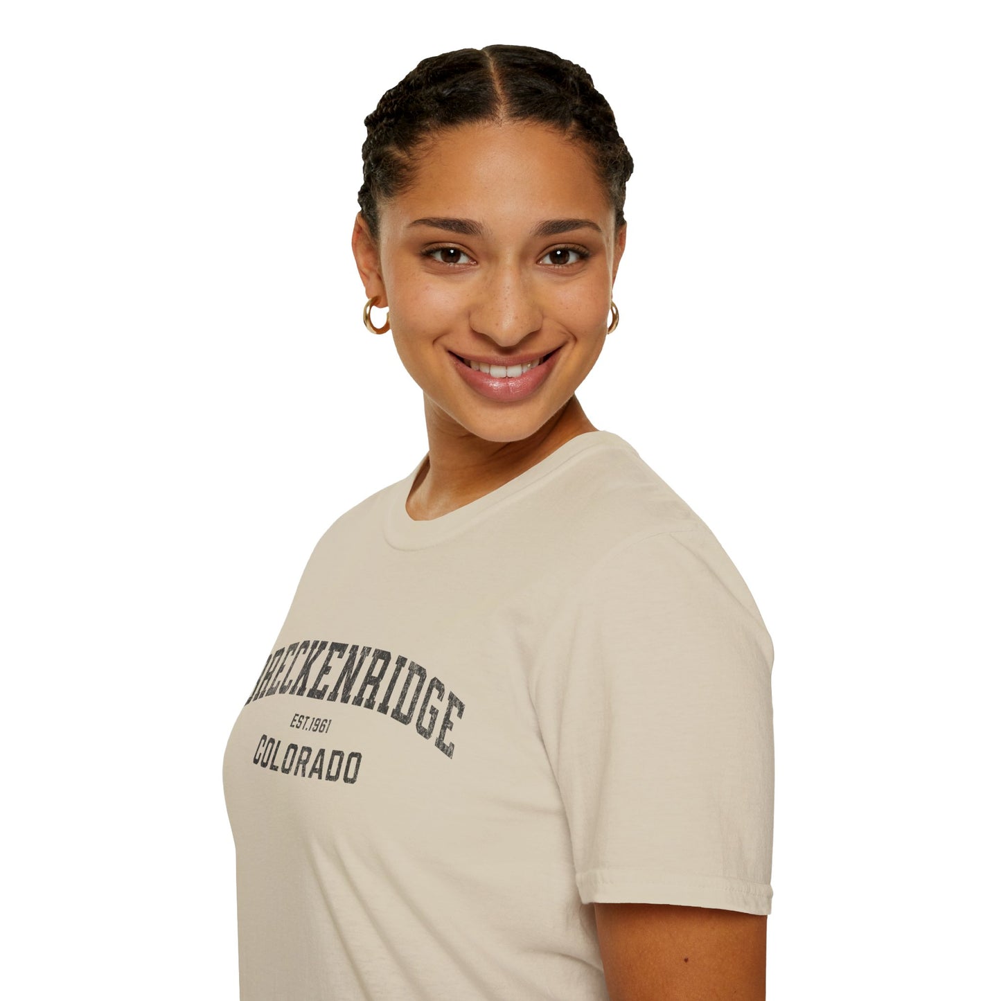 Breckenridge Distressed Ski T-Shirt