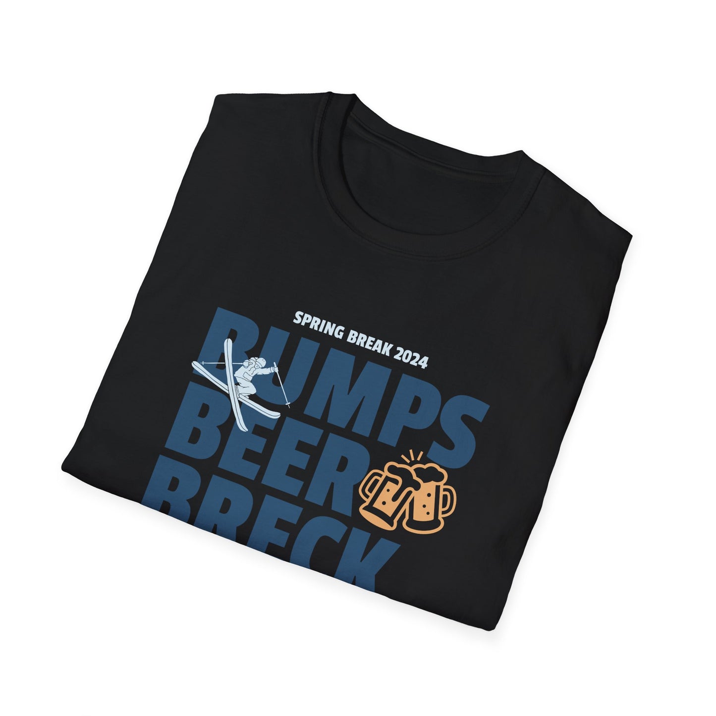 Breckenridge Bumps Beers Spring Break Ski T-Shirt