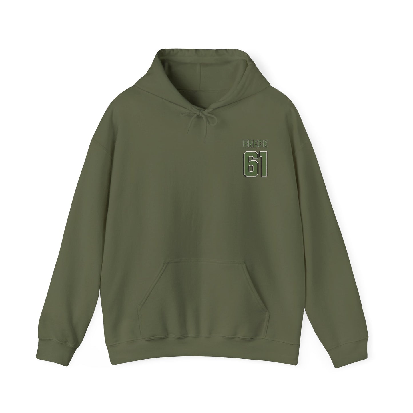 Breckenridge 61 Skiing Unisex Hooded Sweatshirt