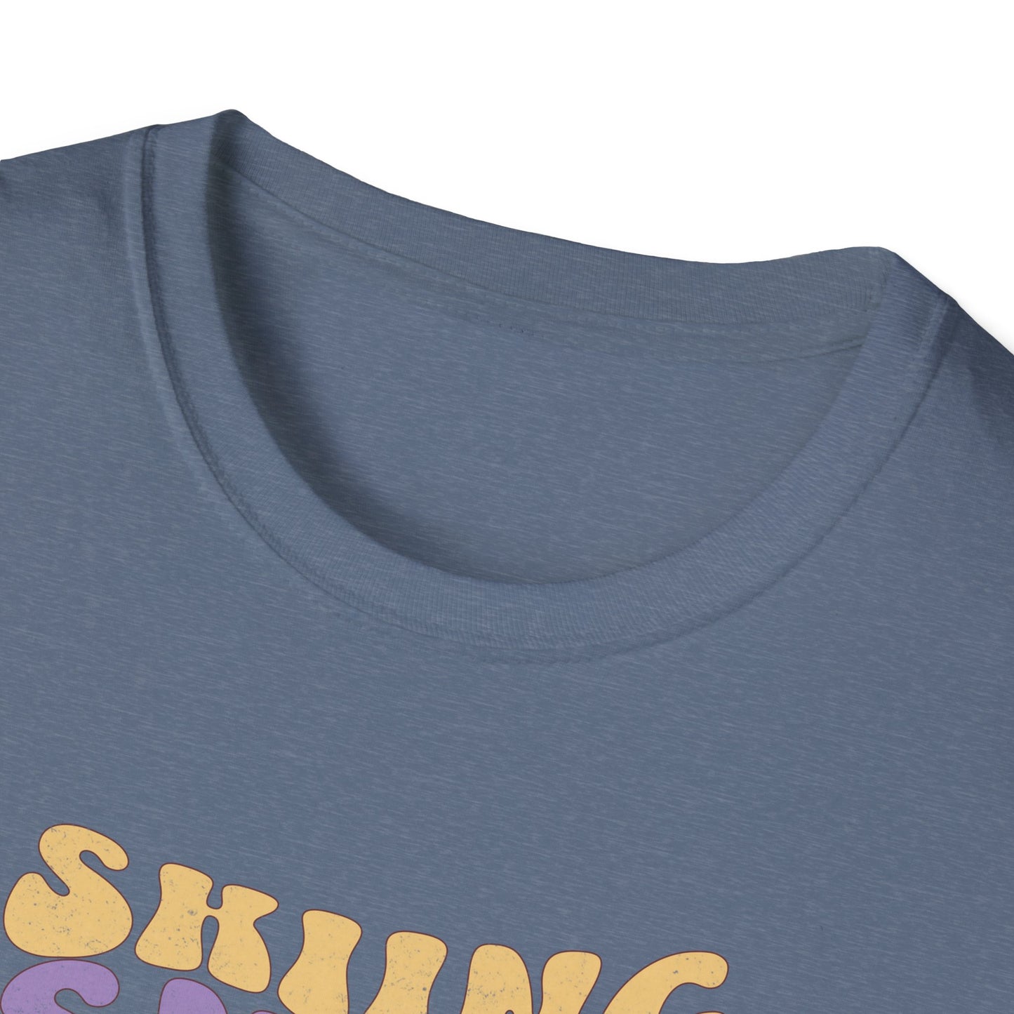 Skiing Snow Fun Softstyle T-Shirt