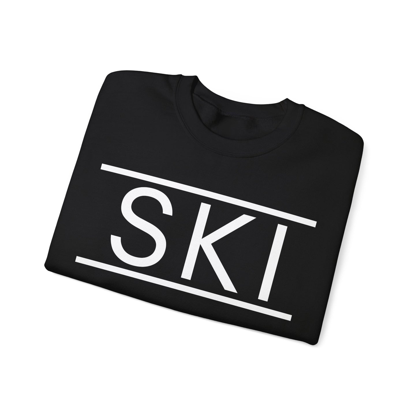 SKI Classic Snow White Crewneck Sweatshirt