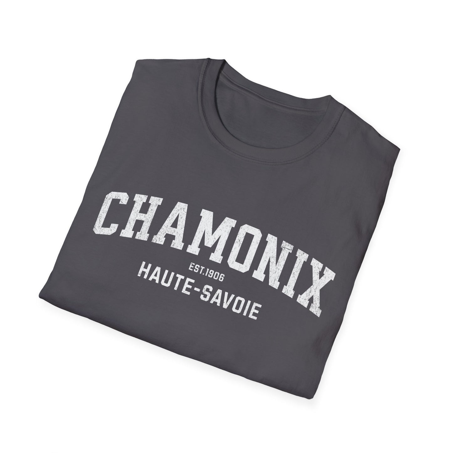 Chamonix Distressed Ski T-Shirt