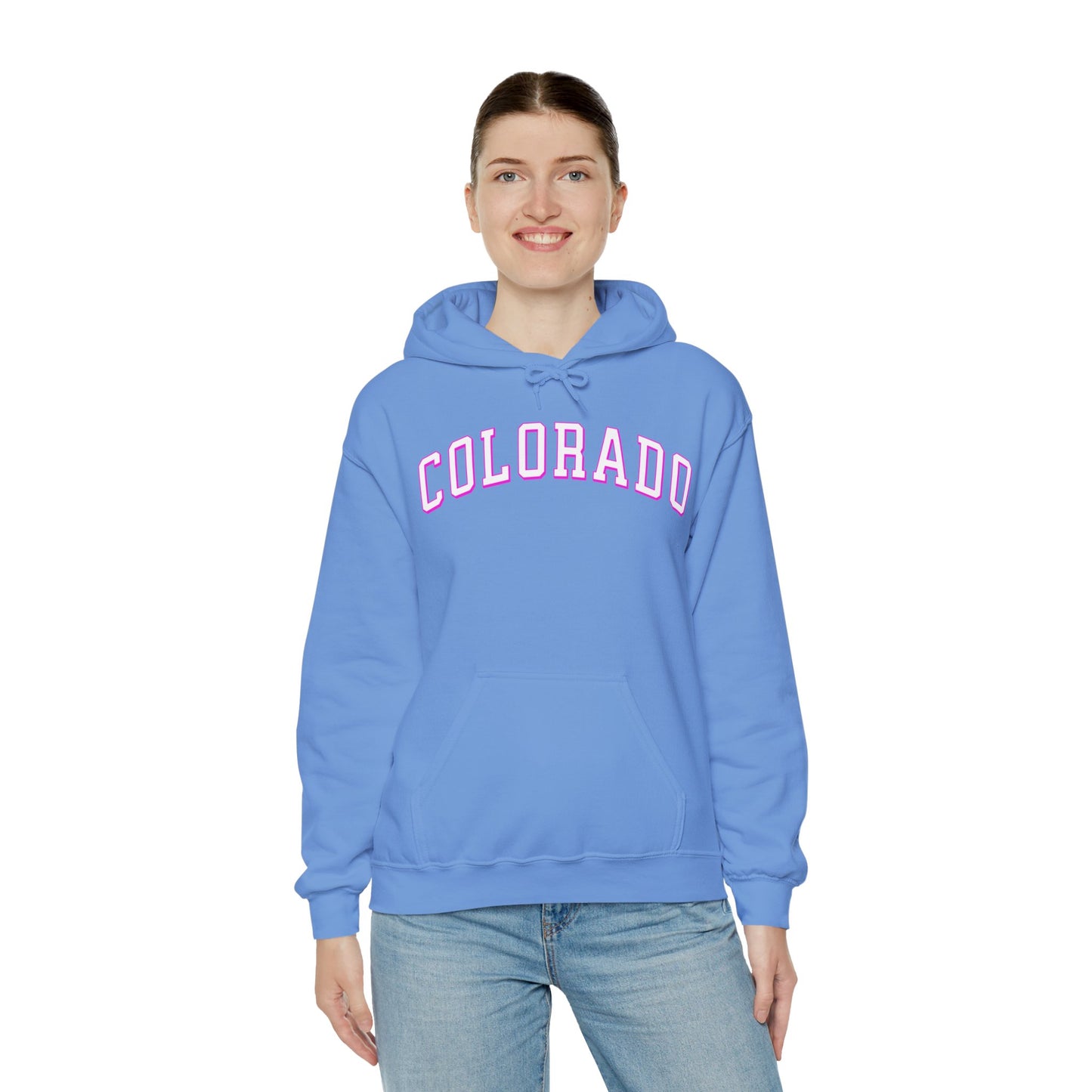 Colorado Pink Hooded Sweatshirt
