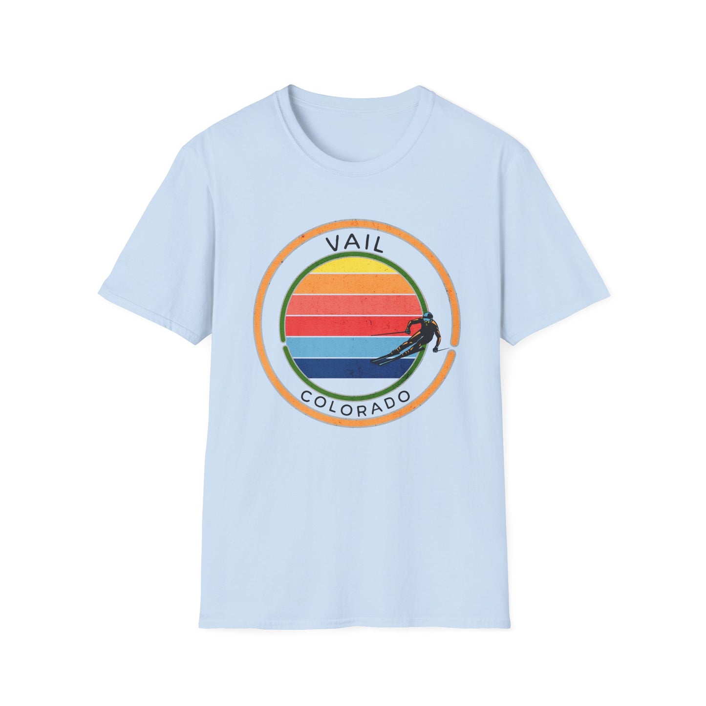 Vail Sun Skier T-Shirt