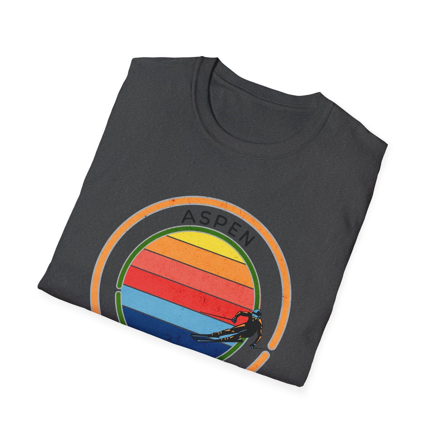 Aspen Sun Skier T-Shirt