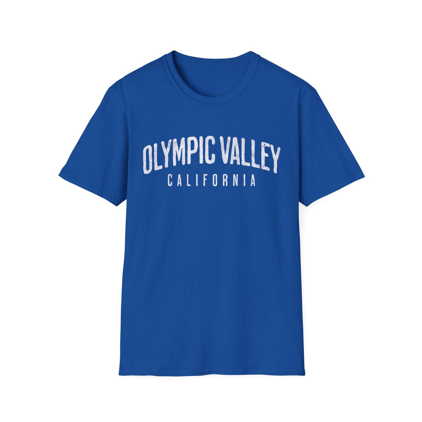 Olympic Valley Distressed Ski T-Shirt