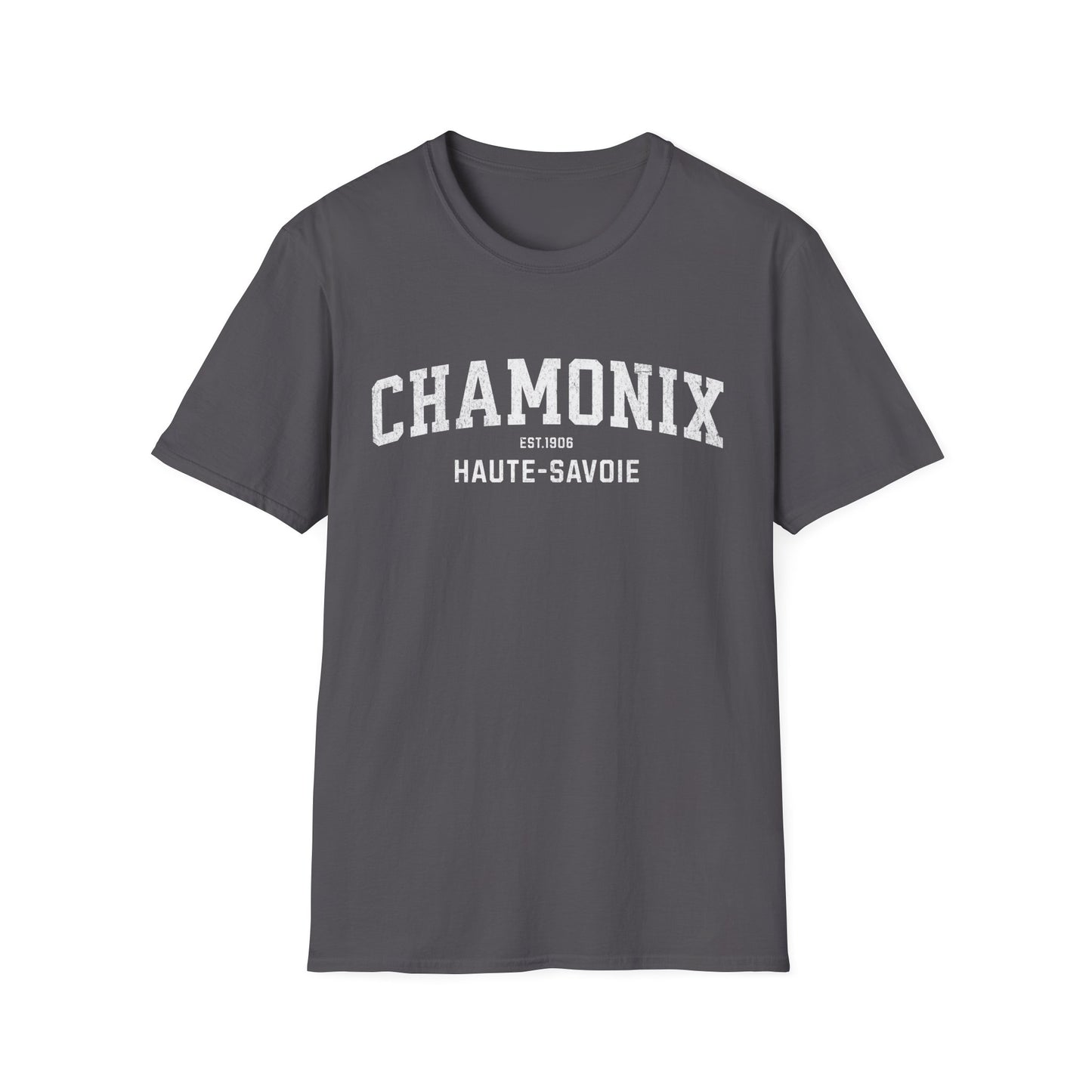 Chamonix Distressed Ski T-Shirt