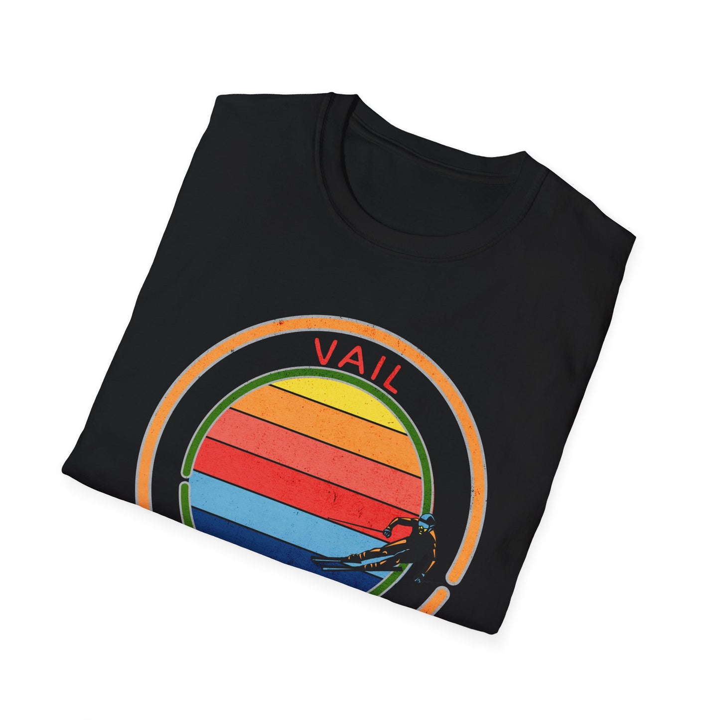Vail Sun Skier T-Shirt