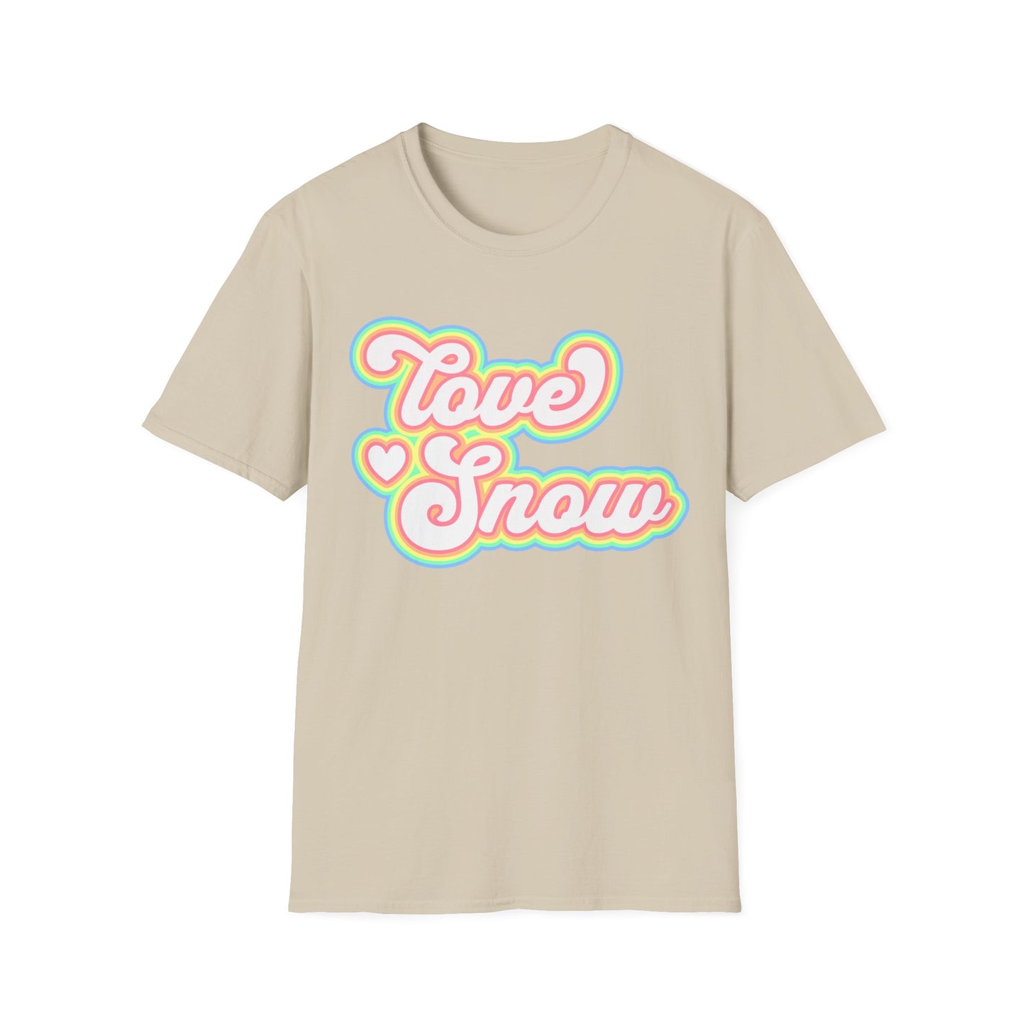 Love Snow Fun Softstyle T-Shirt