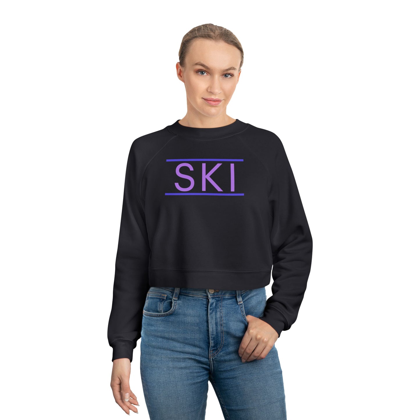SKI Classic Crop Sweatshirt