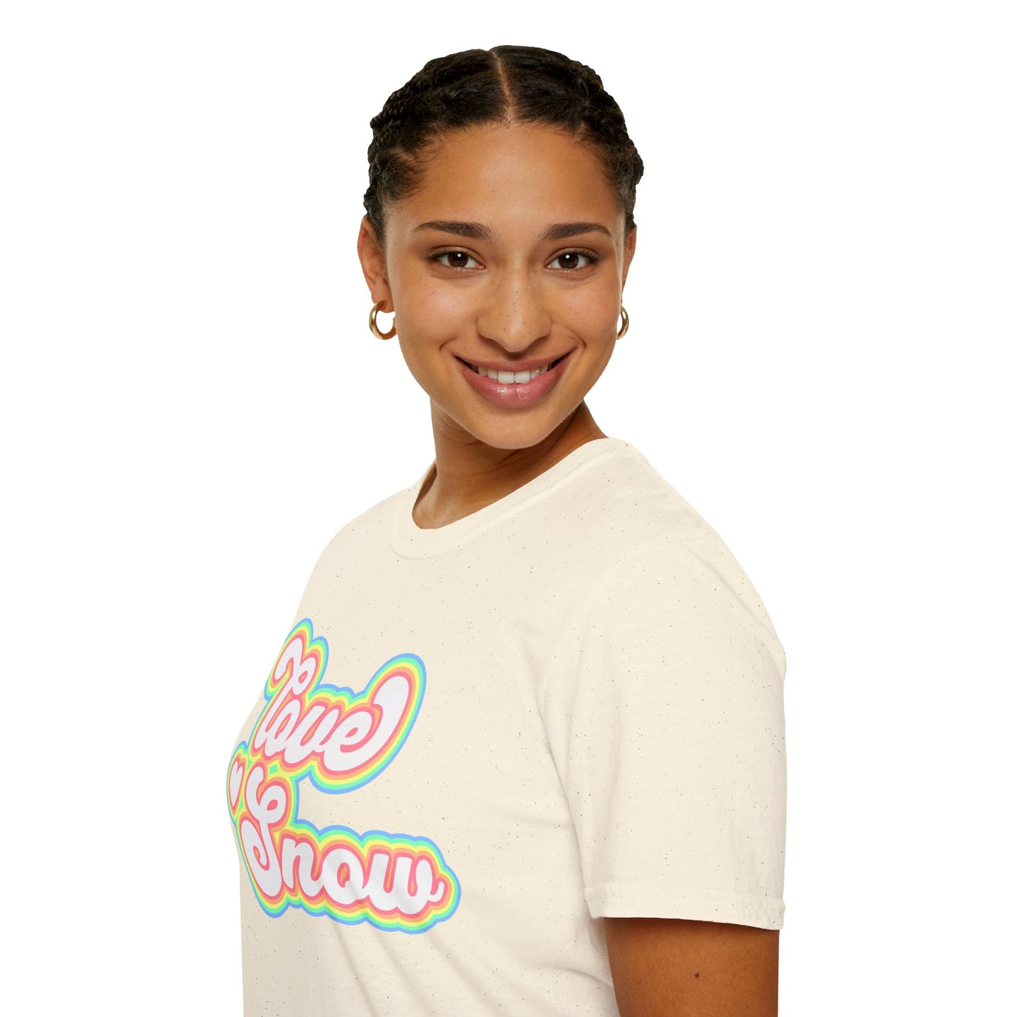 Love Snow Fun Softstyle T-Shirt