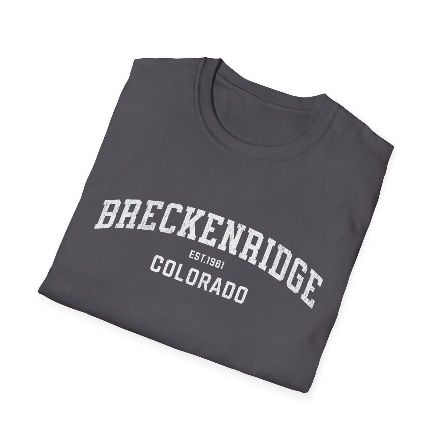 Breckenridge Distressed Ski T-Shirt