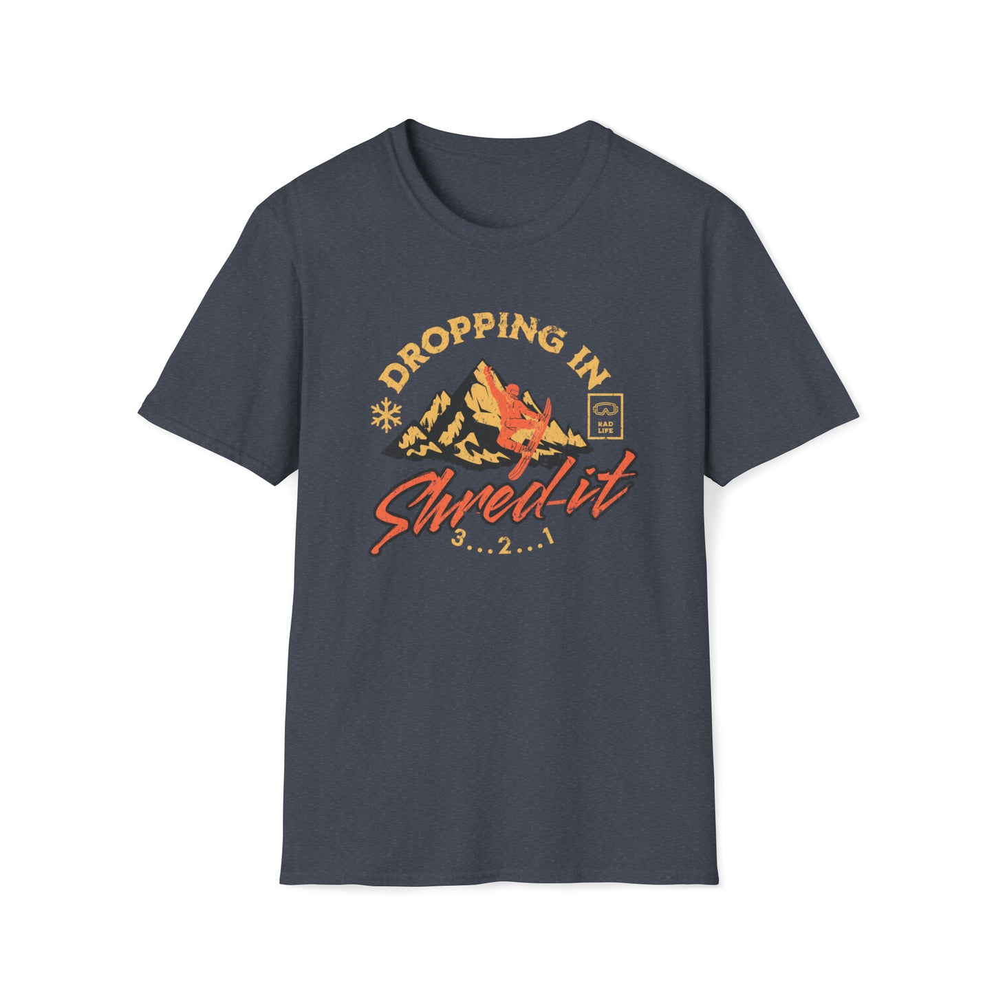 Snowboarding Rip It Casual T-Shirt