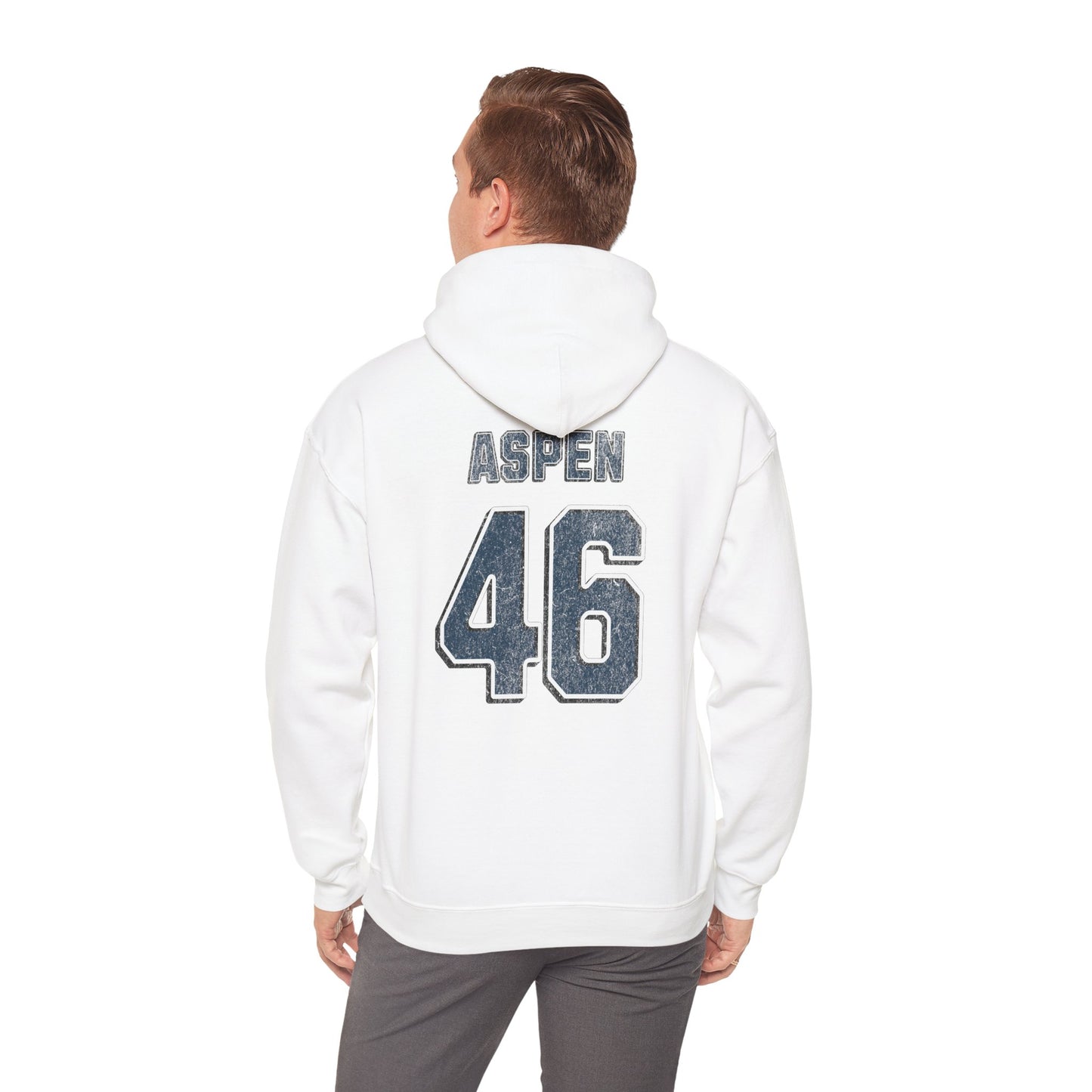 Aspen 46 Skiing Unisex Hooded Sweatshirt