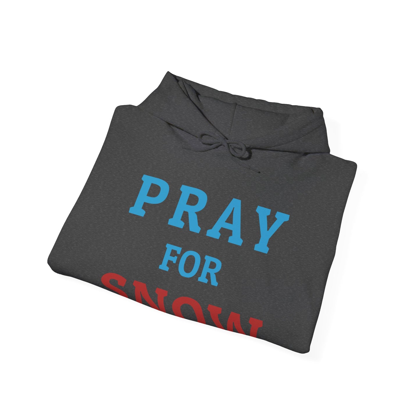 Pray For Snow Hooded Sweatshirt