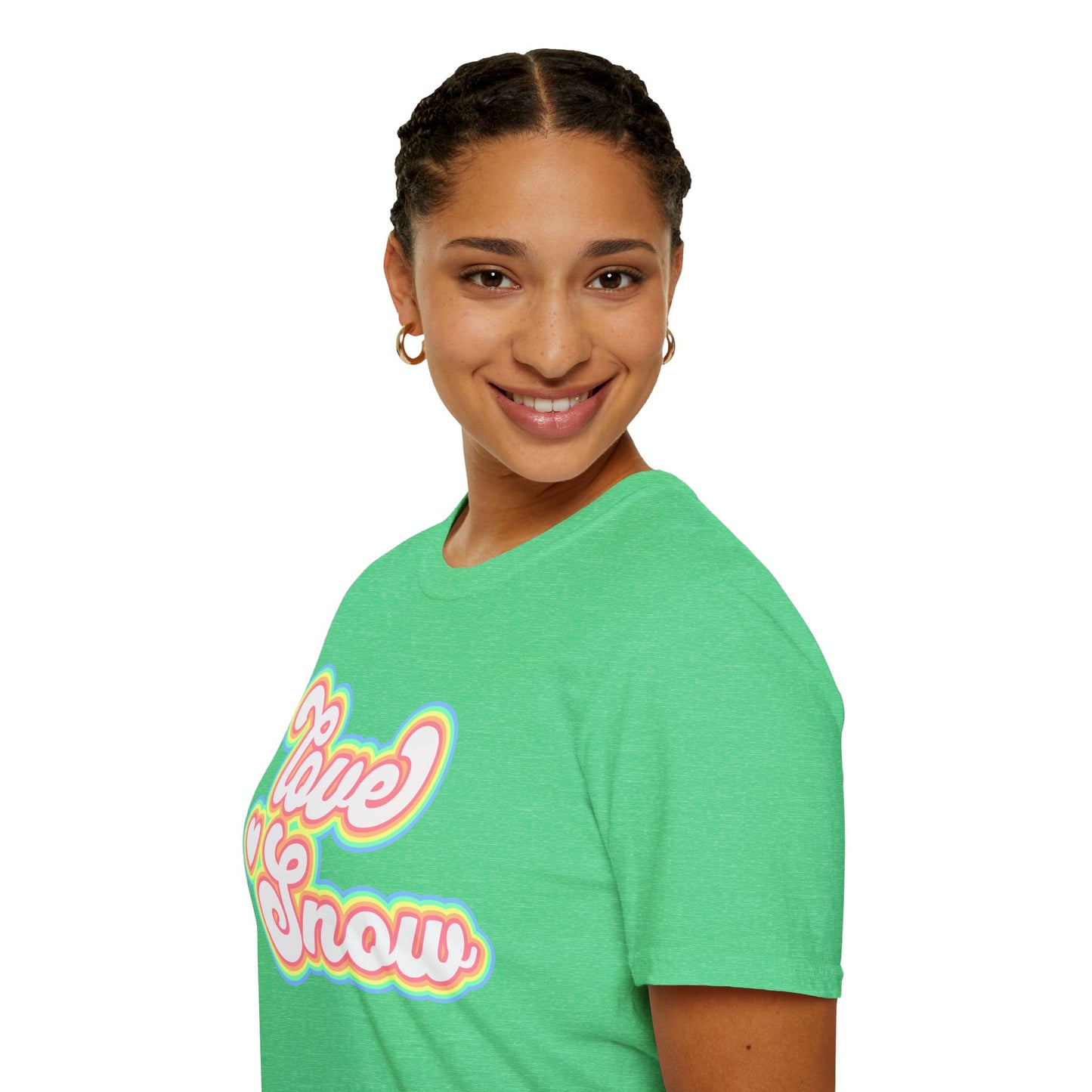 Love Snow Fun Softstyle T-Shirt