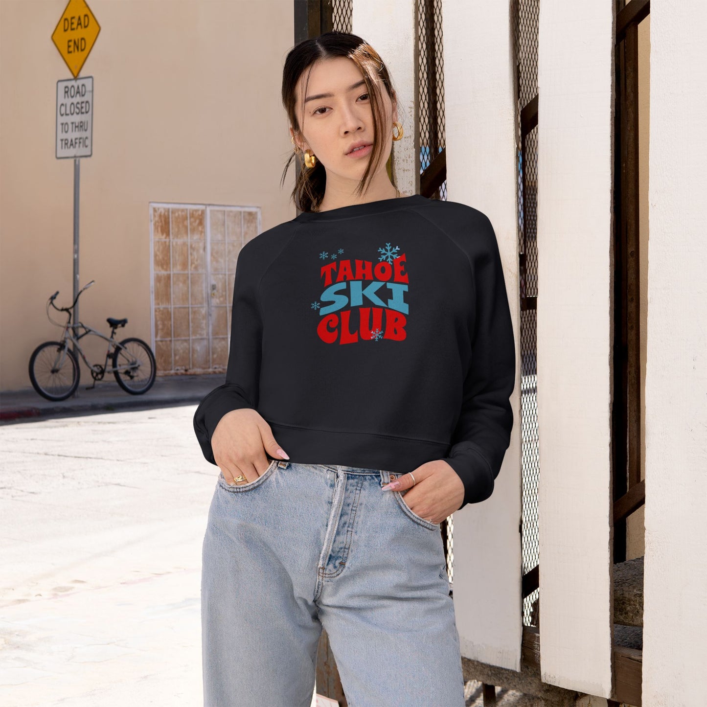Tahoe Women's Cropped Fun Fleece Pullover