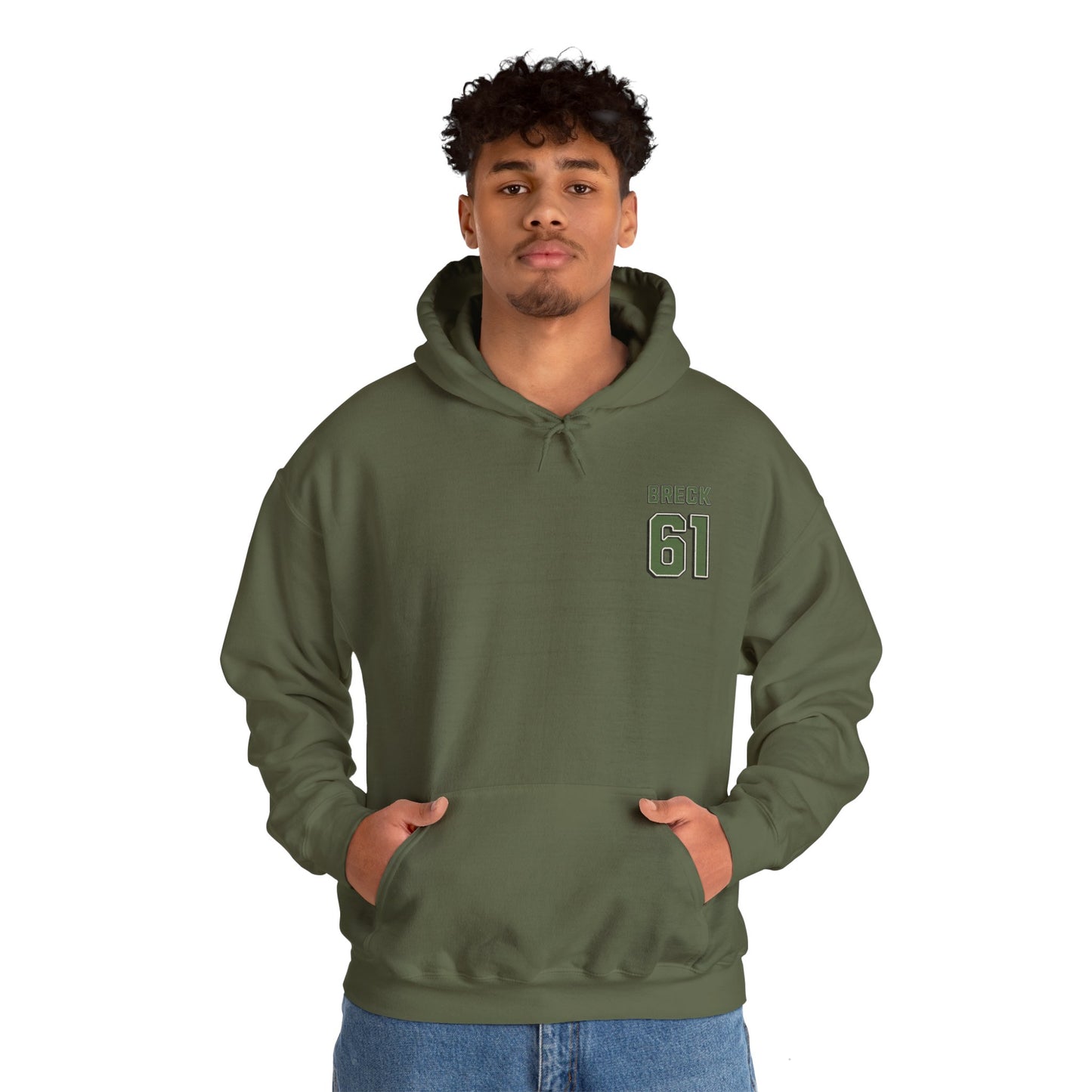 Breckenridge 61 Skiing Unisex Hooded Sweatshirt